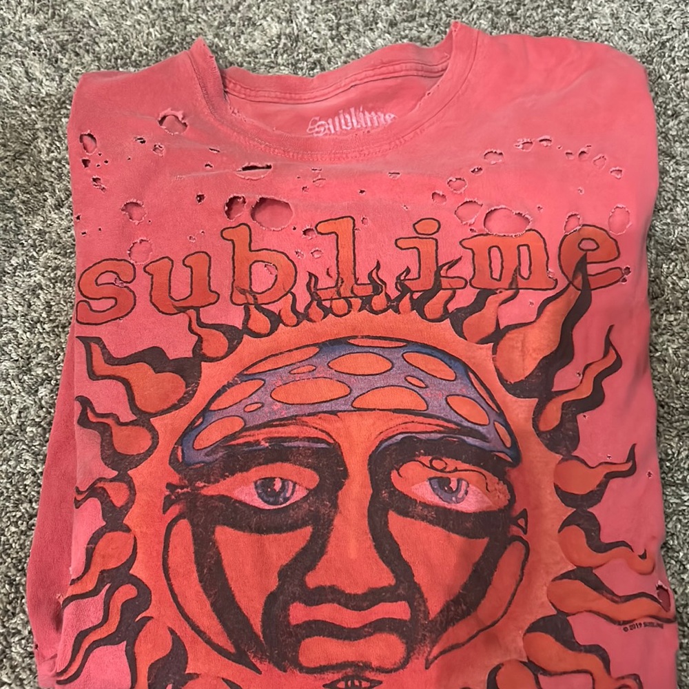 sublime/urban outfitters oversized graphic tee